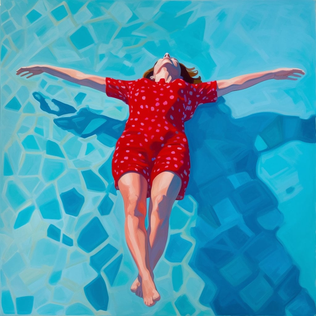 David Hockney Pool Paintings