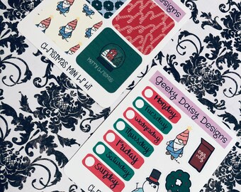 Christmas Mini HP Kit Planner Stickers