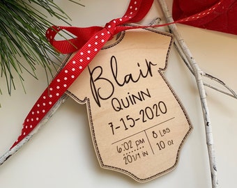 custom baby ornaments