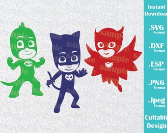 Download Pj masks svg | Etsy