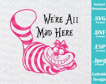 Download Cheshire cat svg | Etsy