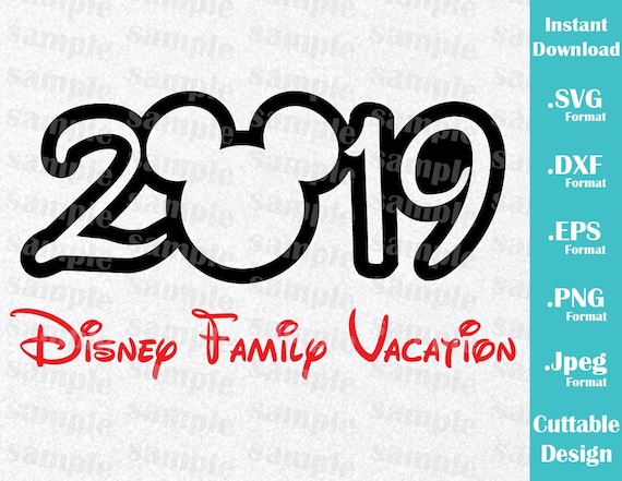 Download INSTANT DOWNLOAD SVG Disney Vacation 2019 Inspired Mickey ...