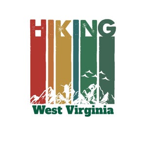 West Virginia, WV Digital Design, West Virginia hiking, West Virginia Image, WV - WV dtf, West Virginia Sublimation, West Virginia png