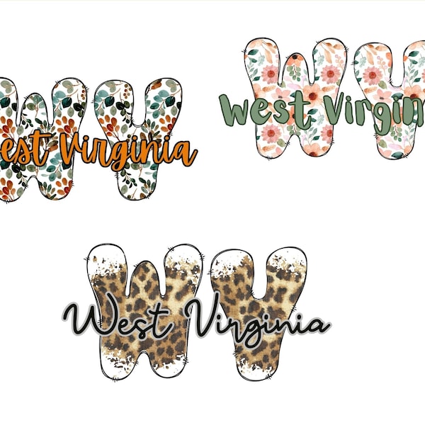 West Virginia, WV Digital Design, West Virginia Image, WV - WV dtf, West Virginia Sublimation, West Virginia png