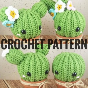 Amigurumi Cactus Pattern- Crochet Cactus Pattern- Cactus Doll Pattern