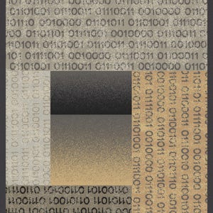 ENCRYPTION, Diseño moderno, Sala de jóvenes, Decoración del hogar, Alfombra de área, Alfombra de acento, Diseño divertido, Sala de oficina