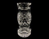 Waterford 2 Piece VOTIVE CANDLEHOLDER aka a Hurricane Lantern of Etched or Cut Crystal Giftware for Tablescapes and Dinner parties