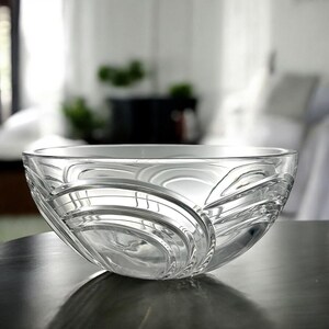 Crystal Bowl by Rogaska in the Maestro Pattern, 10