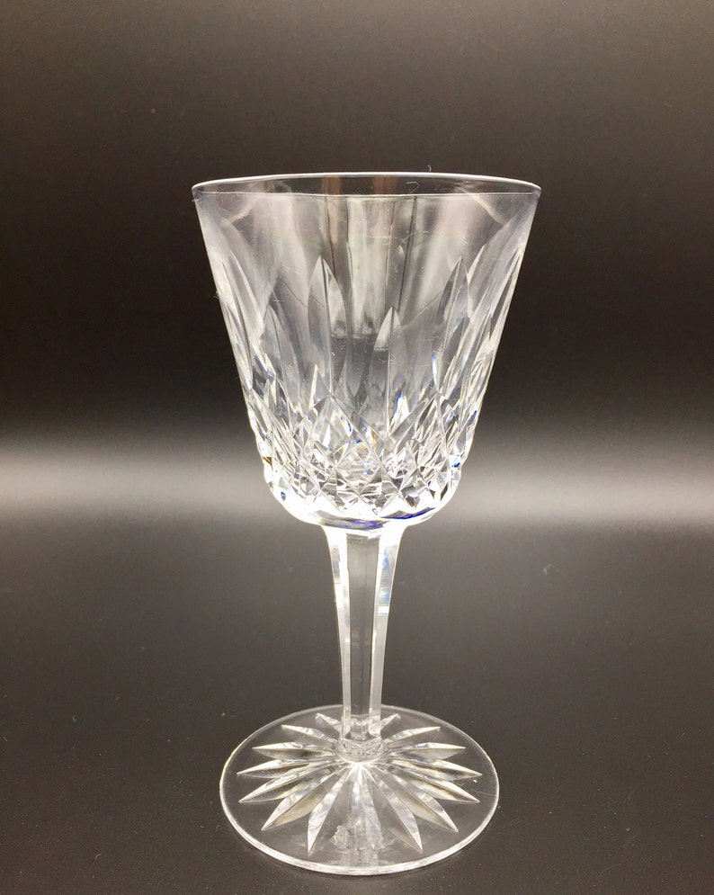 Waterford Crystal Wine Glass Lismore White Wine Glasses. Etsy