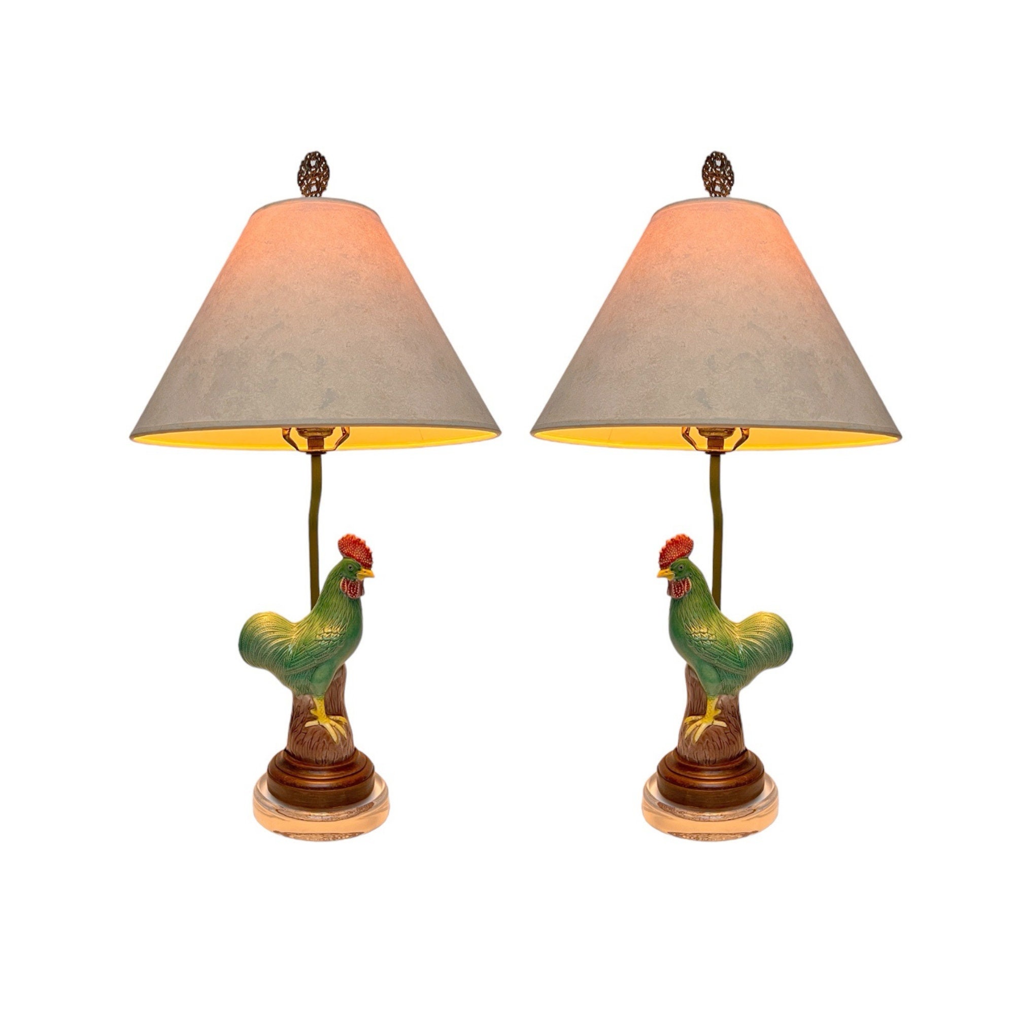 Vintage rooster table lamps online