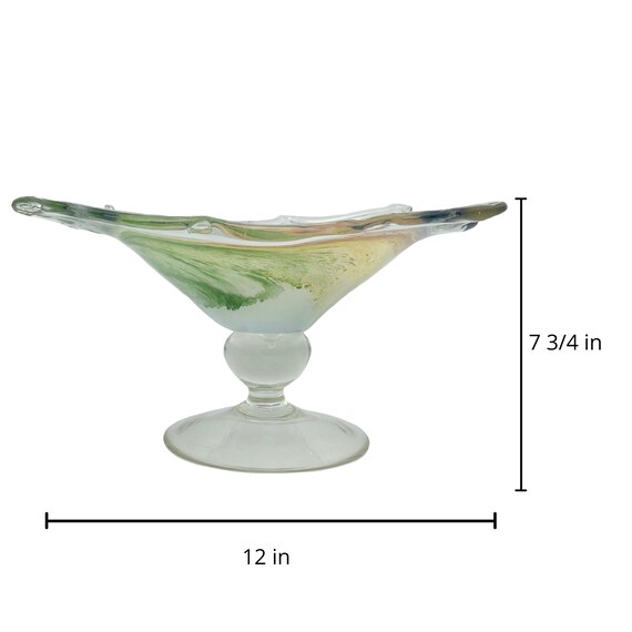 Agras - Vaso In Vetro Di Murano Blu Barena - Made Murano Glass