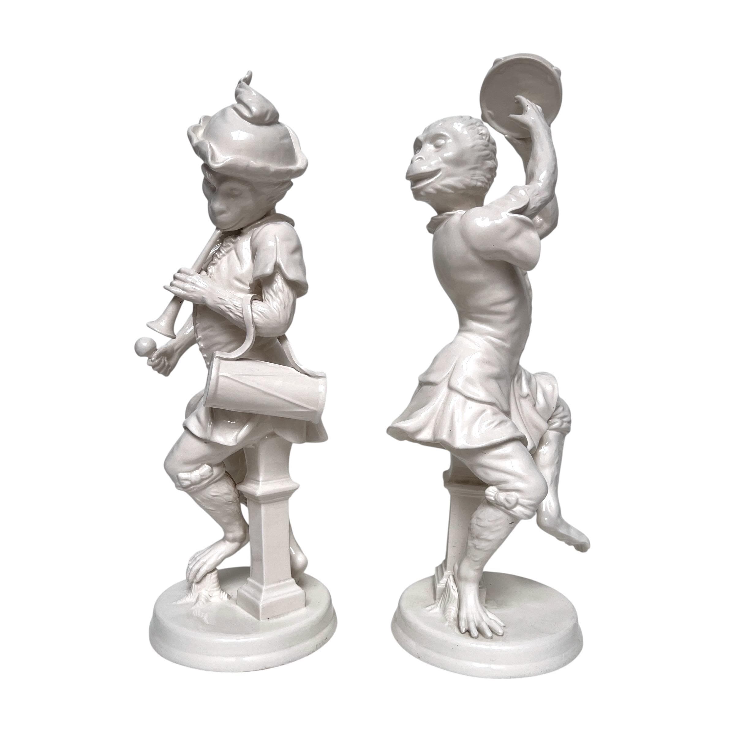 めいページNo.30,46,50蓋,51鉢,54 Mottahedeh Italian Porcelain Monkey Musicians | Mid-century Rococo