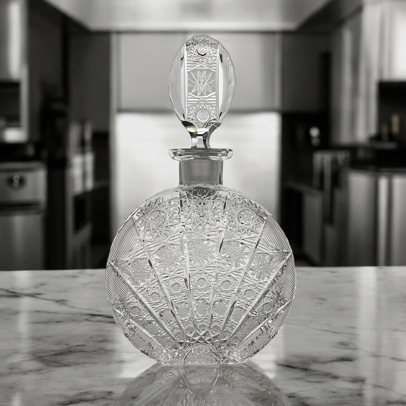 Crystal 24 Pbo Decanter - Etsy
