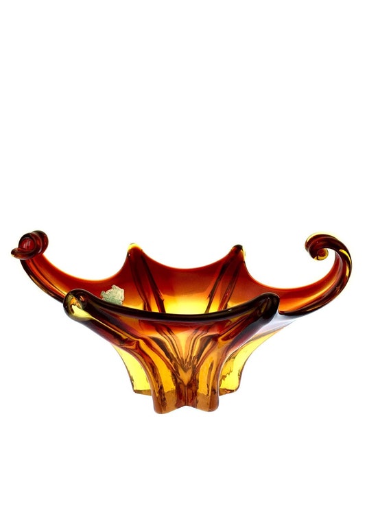 Murano Glass Bowl Pink Magenta Bubbles Ashtray Glass Art 60s 70s Italy Vintage Interior Murano Glass Bowl Pink Magenta Bubbles Ashtray Glass Art 60s 70s Italy Vintage Interior