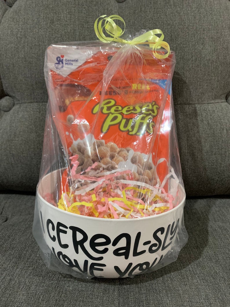 I Cerealsly Love You , Cereal Bowls , Valentines Day Gift , I Cereal