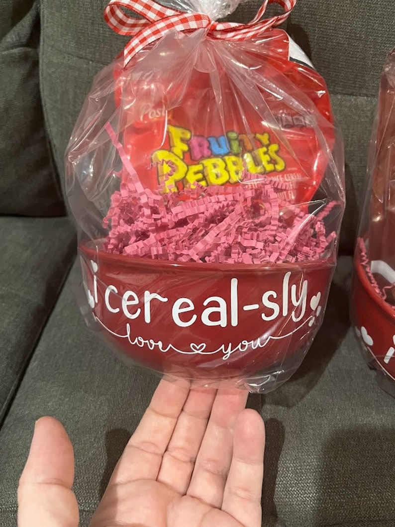 I Cerealsly Love You , Cereal Bowls , Valentines Day Gift , I Cereal