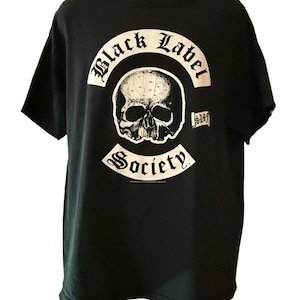Concert Tee - Black Label Society Official Y2K Logo & Skull T-Shirt Size XL