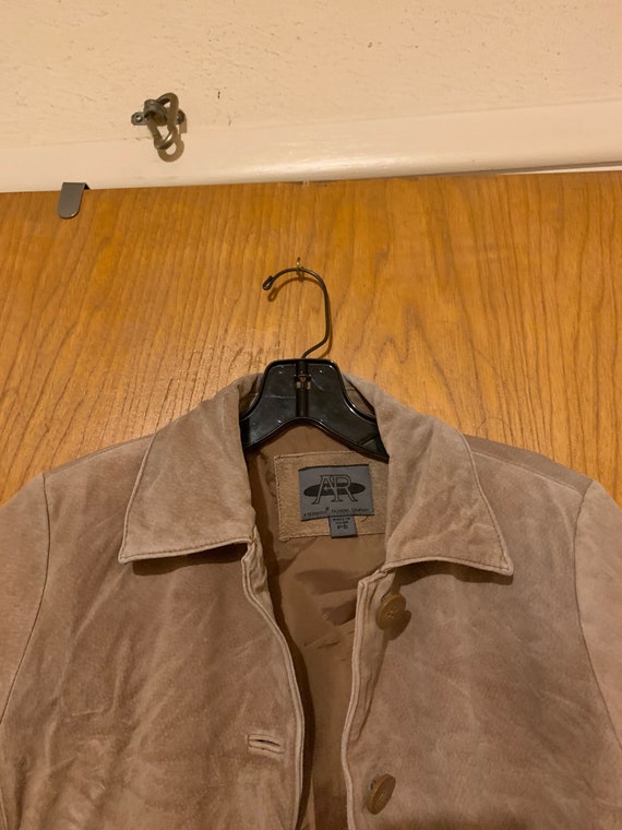 Bernardo suede jacket sale