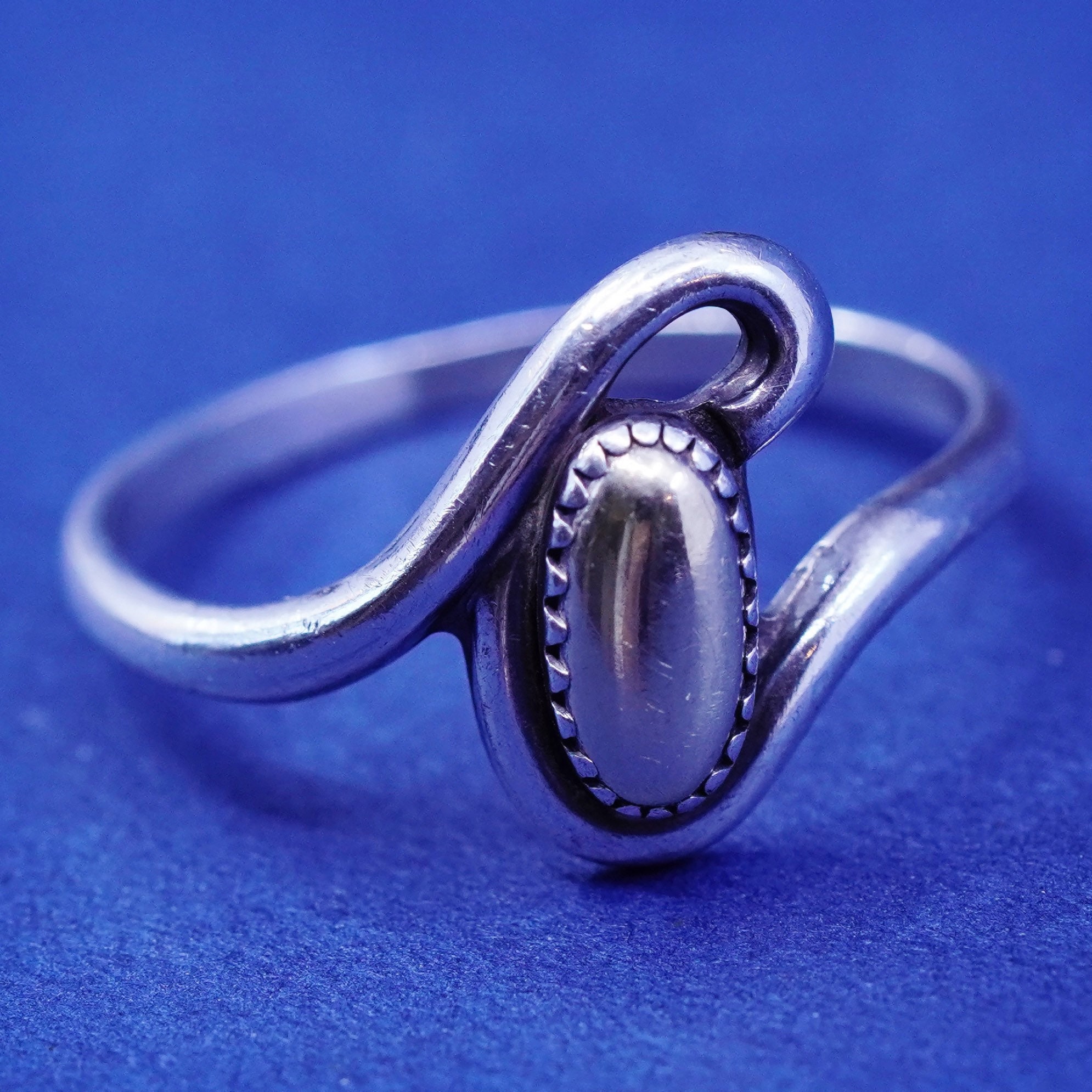 Size 7 Vintage Wheeler Jewelry Co Sterling 925 Silver Etsy