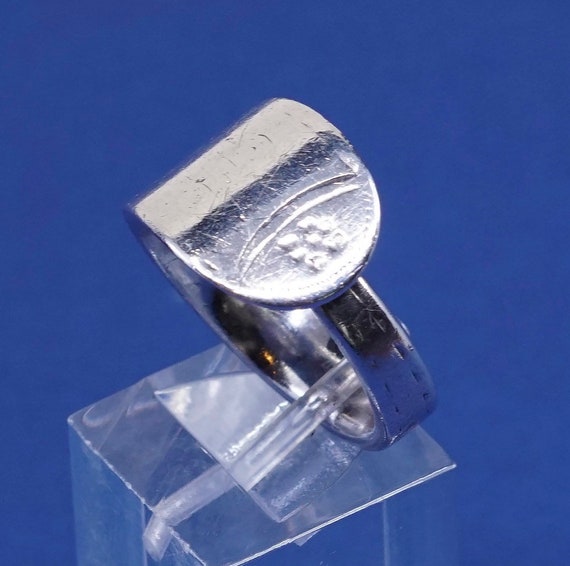 Size 5.5, vintage (510449) Sterling silver handma… - image 2
