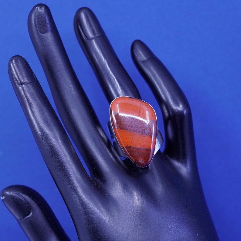 Size 9.25 Vintage Jay King DTR Sterling 925 Silver Handmade Etsy