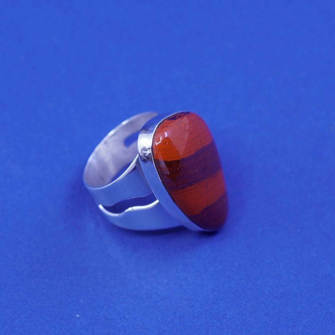 Size 9.25 Vintage Jay King DTR Sterling 925 Silver Handmade Etsy