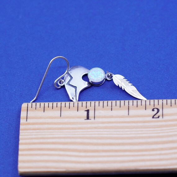 Navajo Glenn Irene sterling 925 silver handmade bear … Gem