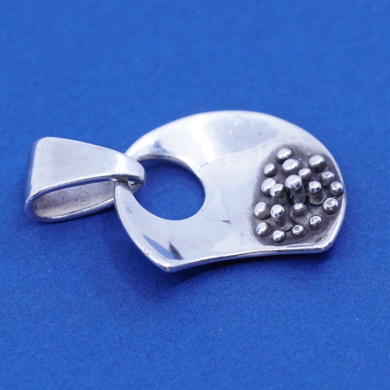 Vintage sterling silver handmade pendant, sterlin… - image 5