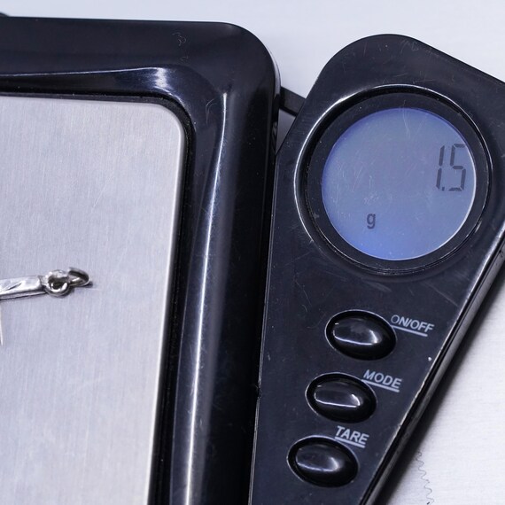 Sterling silver handmade charm, solid 925 silver … - image 7