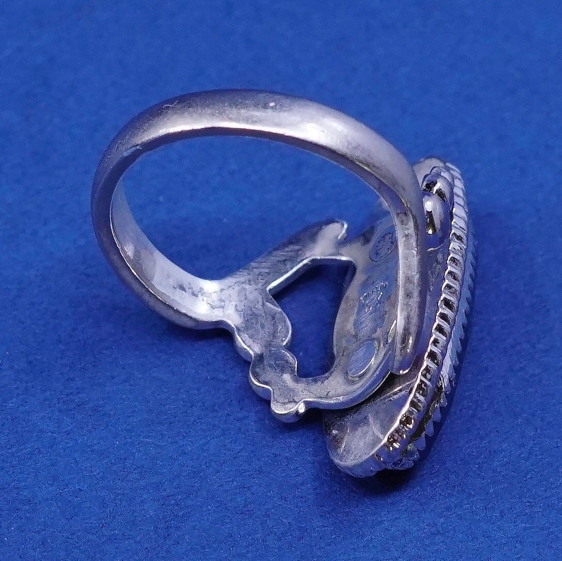 Size 5.5 Vintage 510169 Wheeler Jewelry Co Sterling Silver Etsy