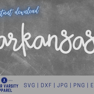 Arkansas SVG, Razorback, AR, Arkansas State, University of Arkansas, Woo Pig, Cut File, digital file, pdf, eps, dxf, Cricut, Silhouette