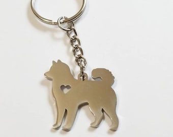 PENQI Husky Keychain Husky Jewelry Best Husky Mom Ever Keychain Dog Mom Ever Gift Dog Lover Dogs Jewelry for Husky Lover