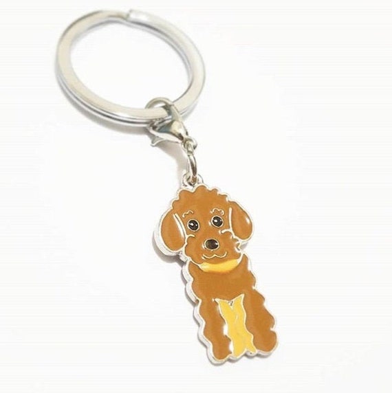 puppy keychain