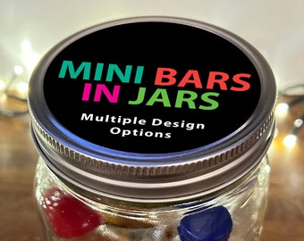 Mini Bar in a Jar with Multiple Design Options