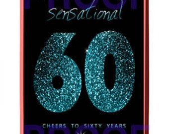 Instant Download Sensational 60th Birthday - Cheers to 60