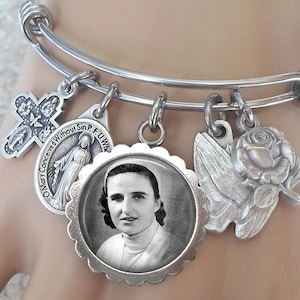 Armband Saint Gianna Beretta Molla, bevestigingscadeau, patroonheilige van moeders, gezinnen, echtgenotes, artsen en ongeboren kinderen
