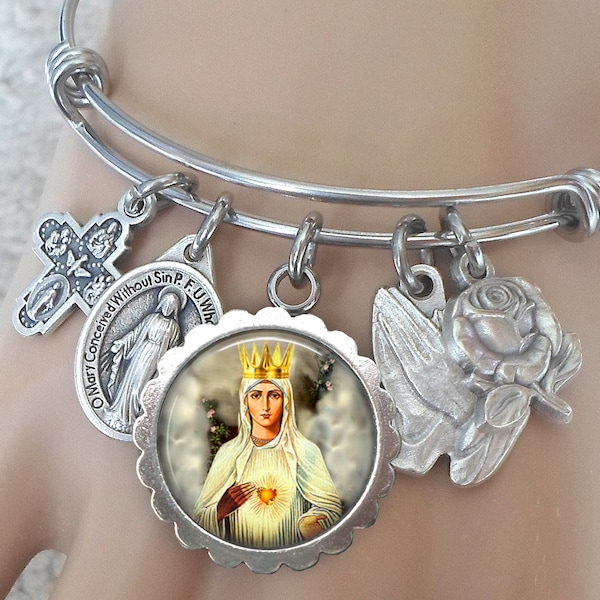 Our Lady of the Golden Heart - Etsy
