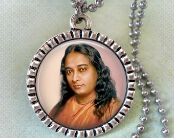 Paramahansa Yogananda-ketting, kriya-yoga, meditatie, Yogoda Satsanga Society of India, perfect voor mannen, vrouwen, tieners * Kies je ketting