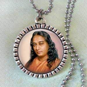 Paramahansa Yogananda Necklace, Kriya Yoga, Meditation, Yogoda Satsanga Society of India, Perfect for Men, Women, Teens * Choose Your Chain