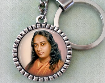 Paramahansa Yogananda-sleutelhanger, Kriya Yoga, TM, meditatie, Yogoda Satsanga Society of India, perfect voor mannen, vrouwen, tieners * Crafted w-Love