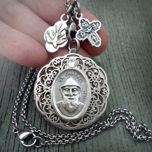 Saint Charbel Makhlouf, Youssef Antoun Makhlouf, Confirmation Gift, Catholic Jewelry, Patron Saint of Lebanon, Handcrafted with Love!