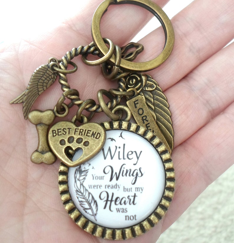If Love Could Have Saved You Clip or Necklace Customized with Name of Your Choice You Would Have Lived Forever Dog Memorial Keychain