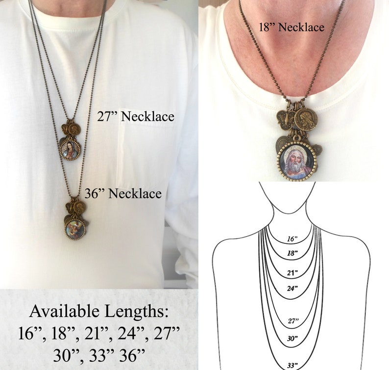 Handcrafted with lOve! Confirmation Gift St Francis Borgia Necklace Keychain or Clip Patron Saint Catholic Jewelry