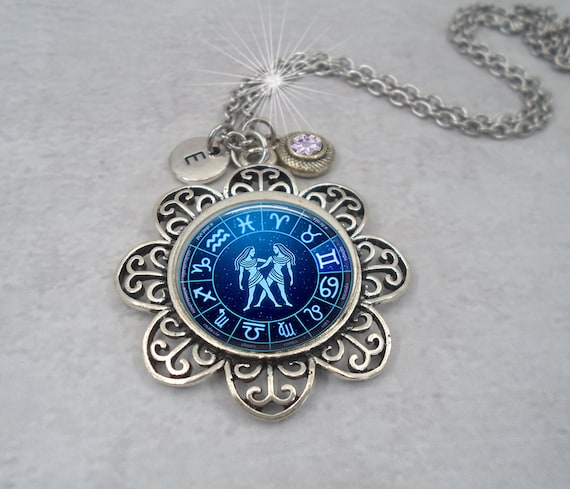 Gemini necklace swarovski online