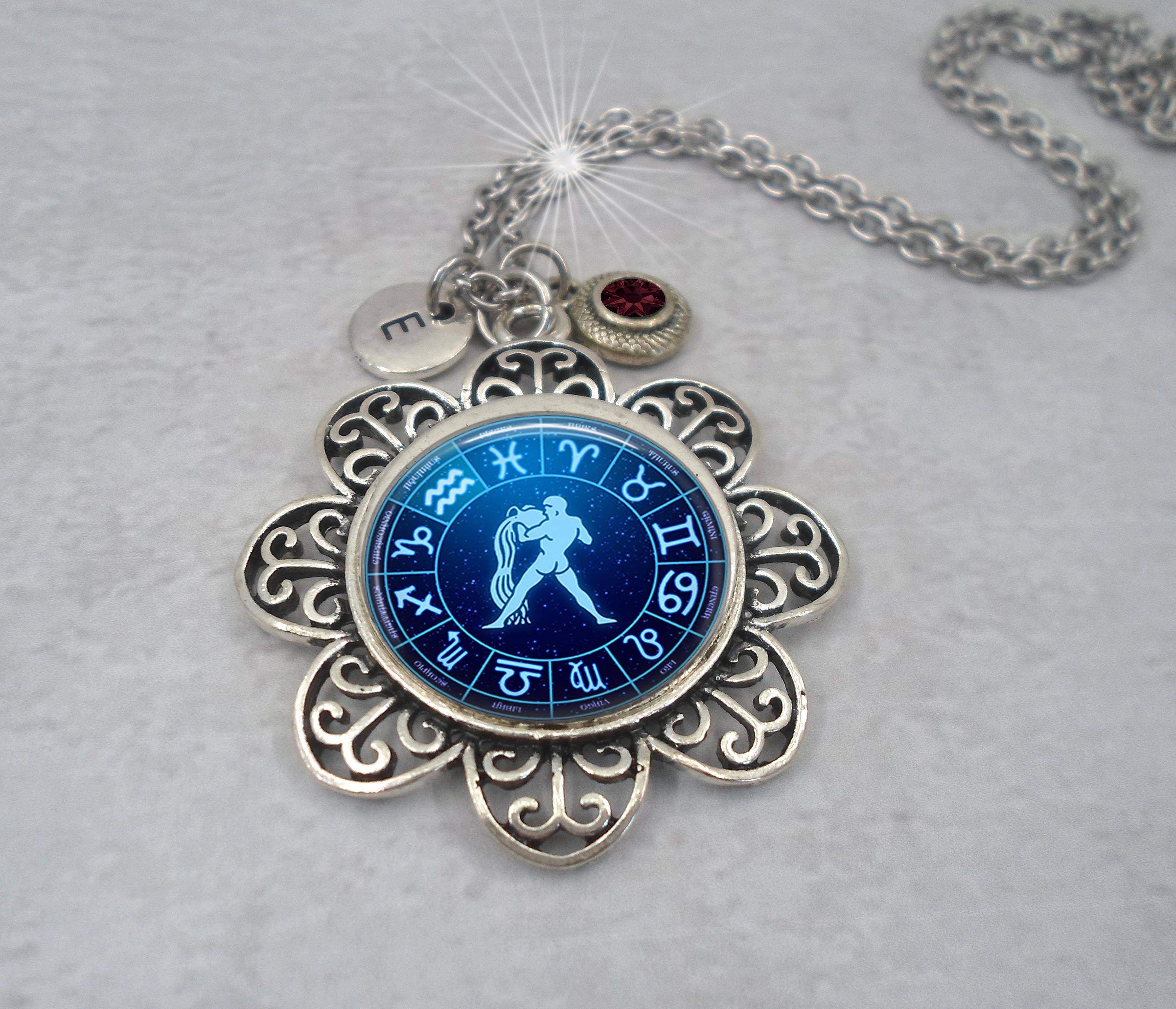Aquarius necklace swarovski sale