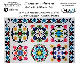3x4 9x12 Talavera Monogram S 6x8 7x10 5x6 Embroidery Design