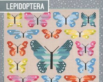 Lepidoptera Quilt Pattern Booklet by Elizabeth Hartman