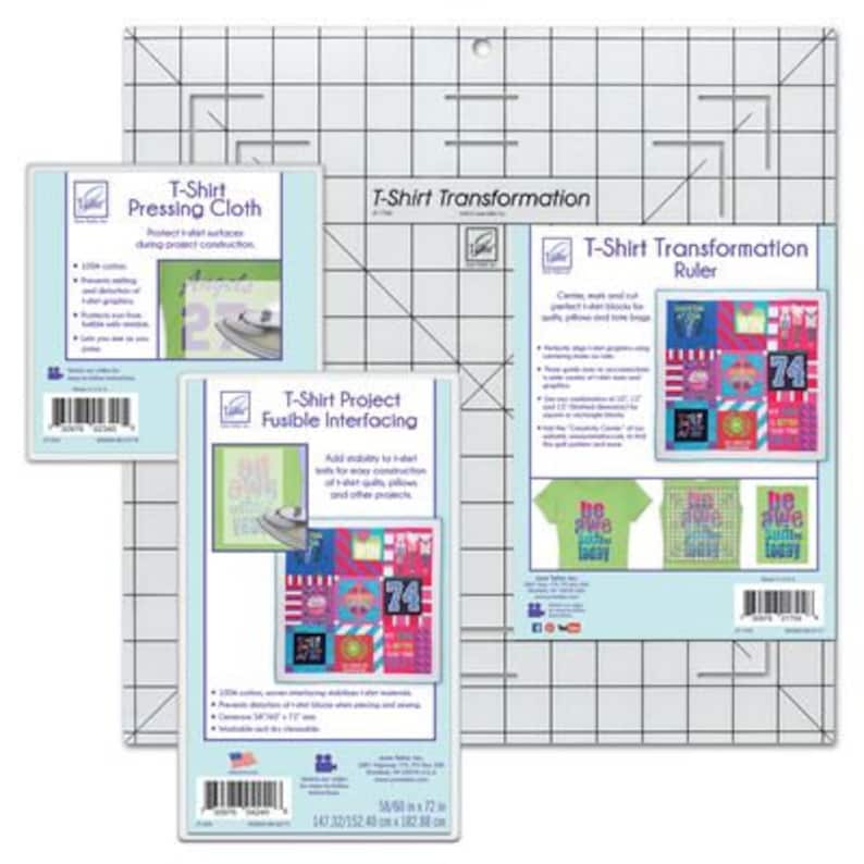 60 by 72-Inch White June Tailor T-Shirt Project Fusible Interfacing