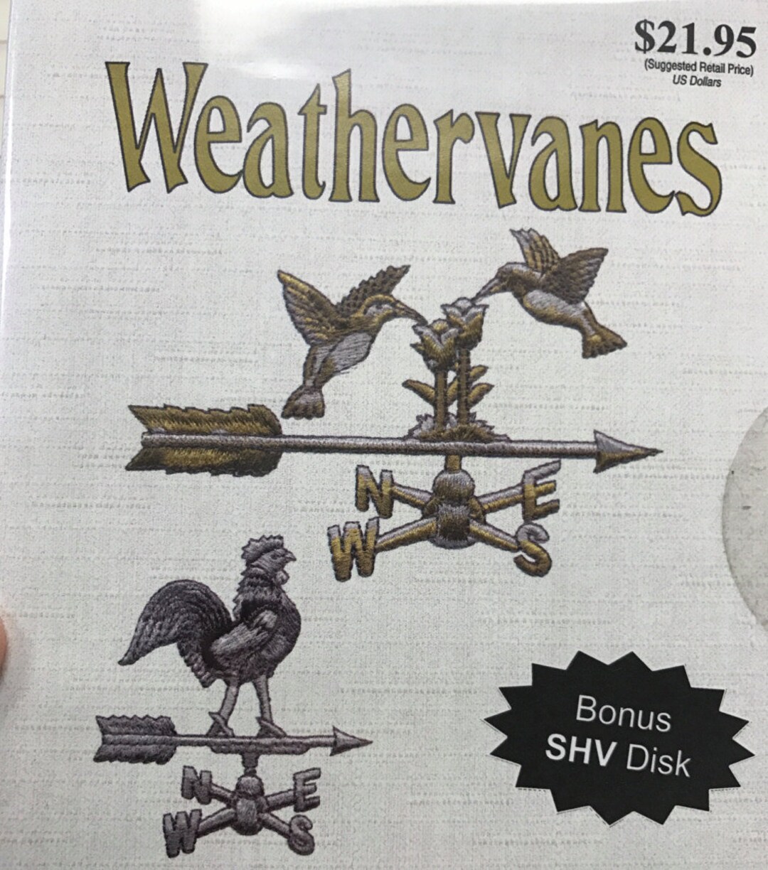 Clearance Weathervanes Machine Embroidery Design Collection Etsy