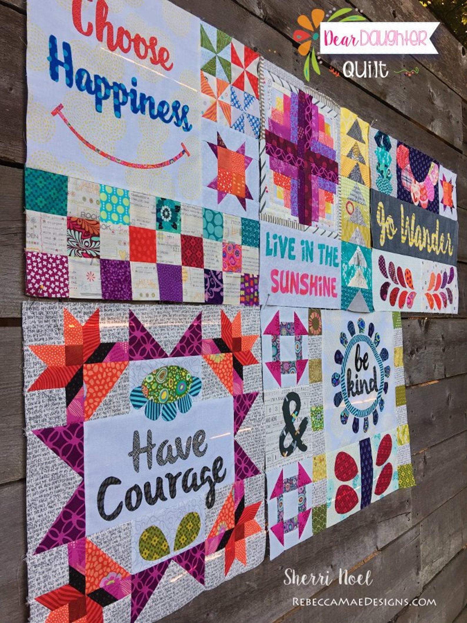Dear Daughter Quilt Pattern bomblock of the Month From Etsy